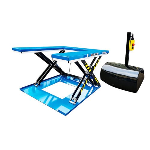 Floor Level Hydraulic Powered  U-Shape Power  Lift Table