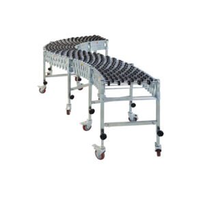 Flexible skate wheel conveyor 1