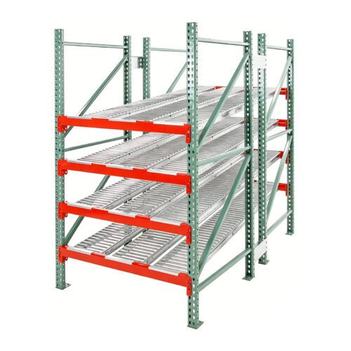 Lane Carton Flow Rollers Rack